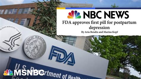 FDA approves first postpartum depression pill